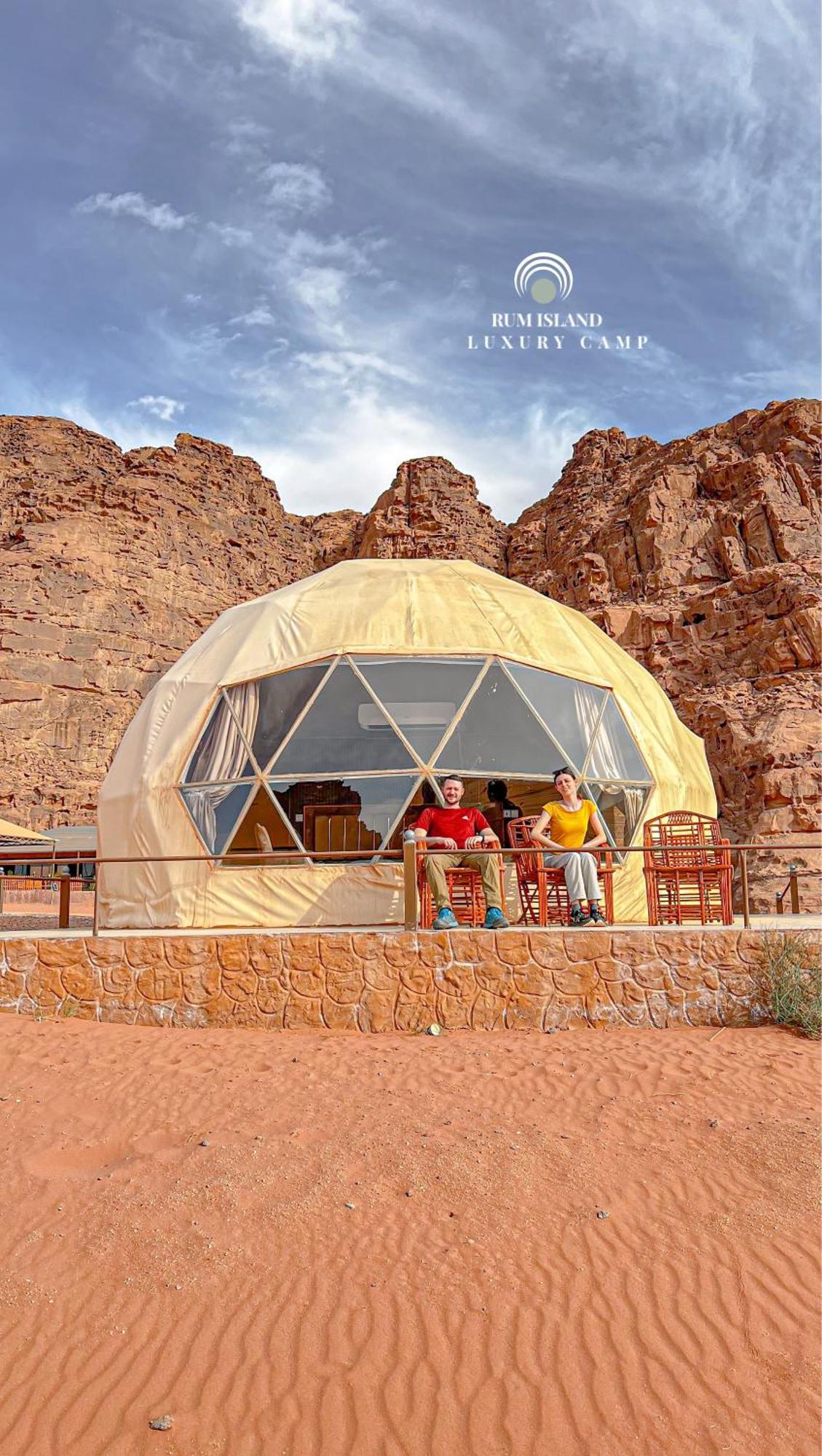 Rum Island Luxury Camp & Bubbles Hotel Wadi Rum Exterior photo